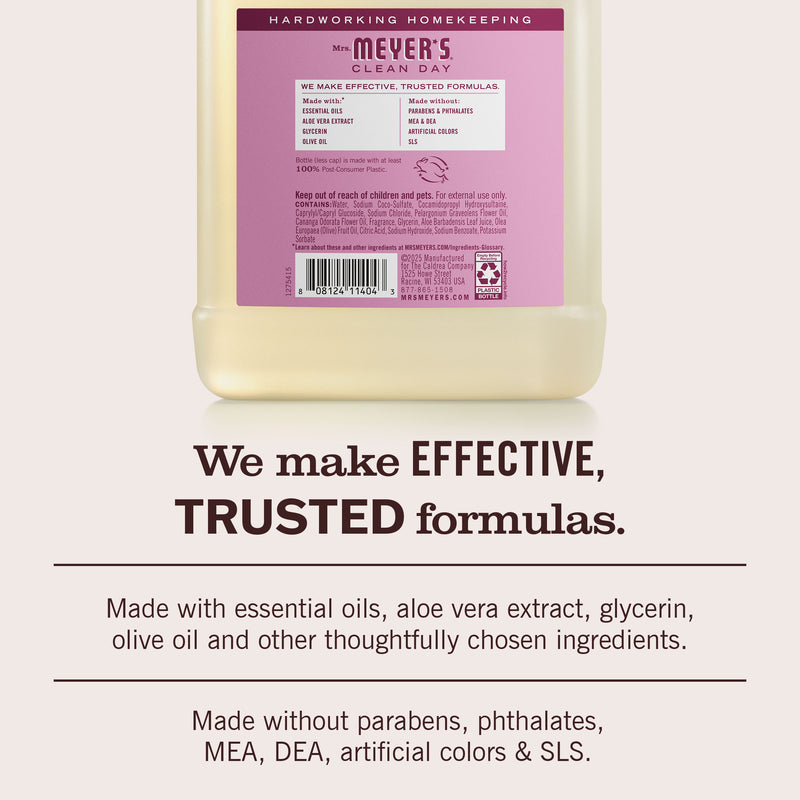 Mrs. Meyer's Peony Liquid Hand Soap Refill
