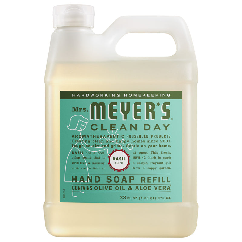 Mrs. Meyer's Basil Liquid Hand Soap Refill