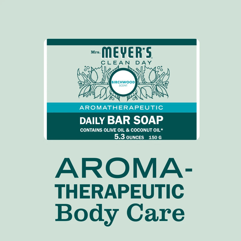 Mrs. Meyer's Birchwood Daily Bar Soap