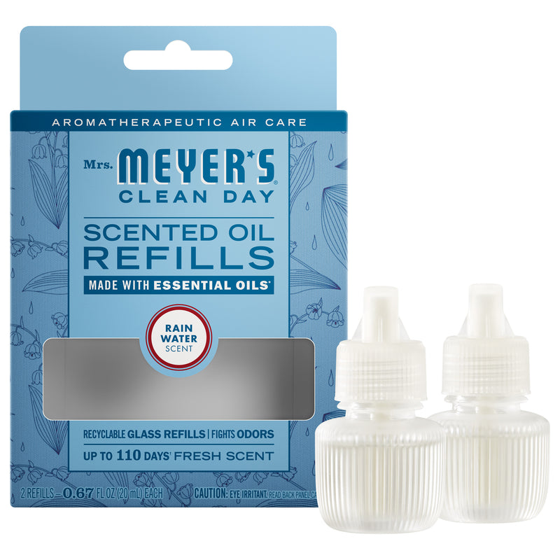 Rain Water Plug In Scented Oil Refill 2-Pack
