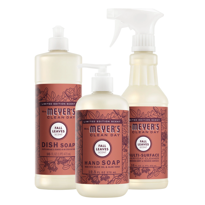 Mrs. Meyer's Fall Leaves Kitchen Basics Set