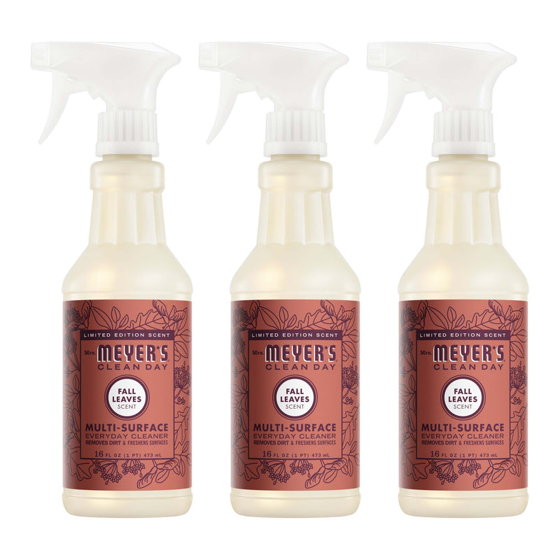 Mrs. Meyer's Fall Leaves Multi-Surface Everyday Cleaner 3-count Bundle