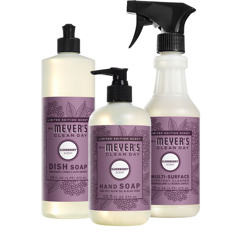 Mrs. Meyer's Elderberry Kitchen Basics Set