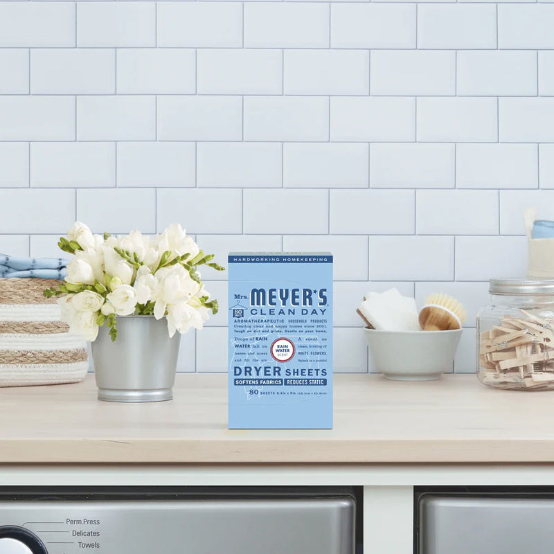 Mrs. Meyer's Rain Water Dryer Sheets