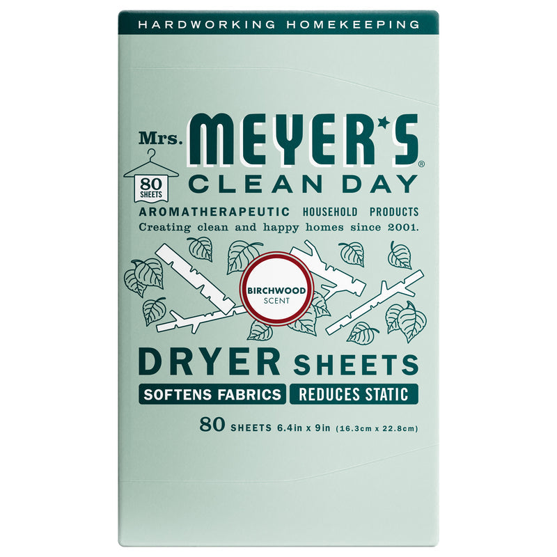 Mrs. Meyer's Birchwood Dryer Sheets