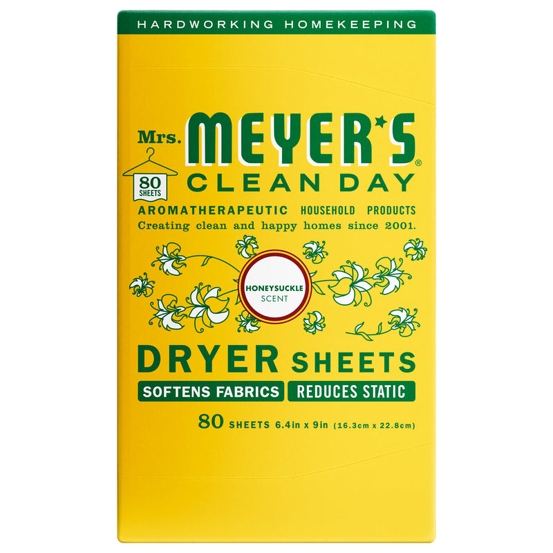 Mrs. Meyer's Honeysuckle Dryer Sheets