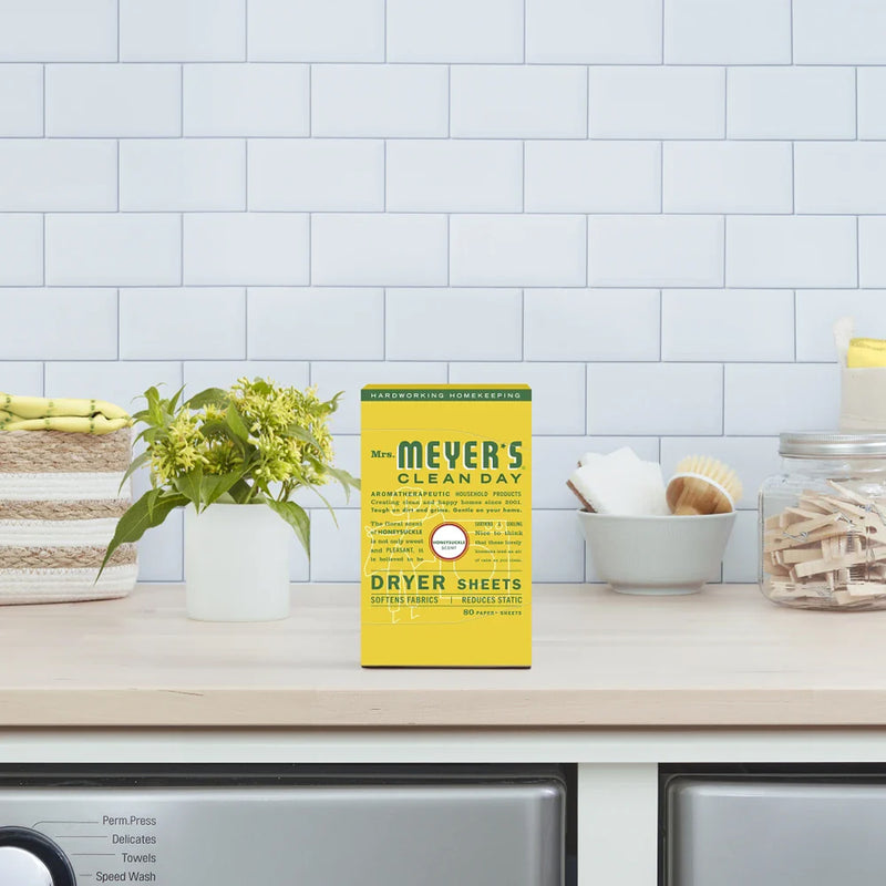 Mrs. Meyer's Honeysuckle Dryer Sheets