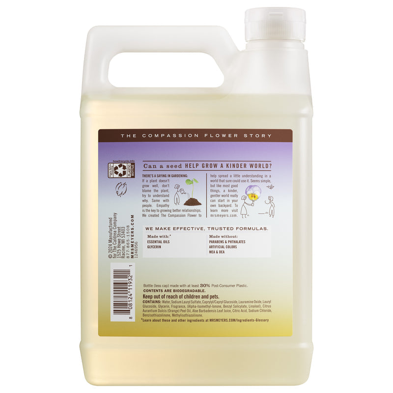 Mrs. Meyer's Compassion Flower Dish Soap Refill