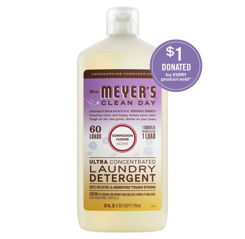 Mrs. Meyer's Compassion Flower Ultra Concentrated Laundry Detergent