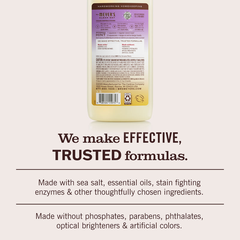 Mrs. Meyer's Compassion Flower Ultra Concentrated Laundry Detergent