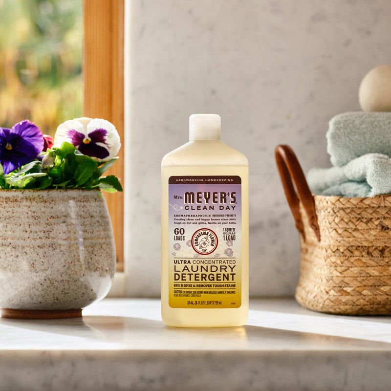 Mrs. Meyer's Compassion Flower Ultra Concentrated Laundry Detergent