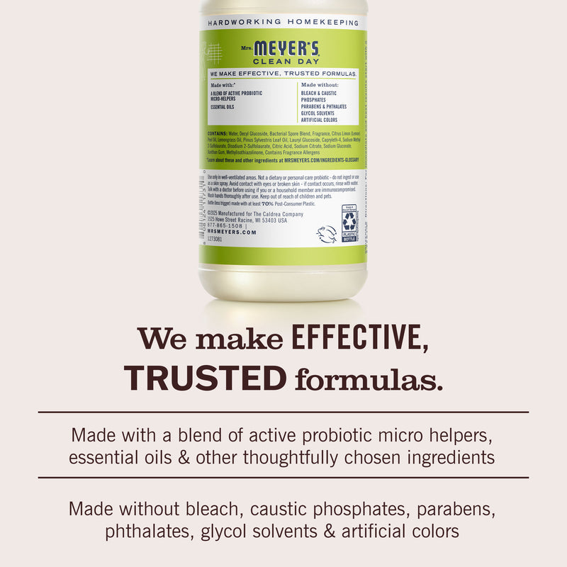 Mrs. Meyer's Lemon Verbena Probiotic Daily Shower Spray