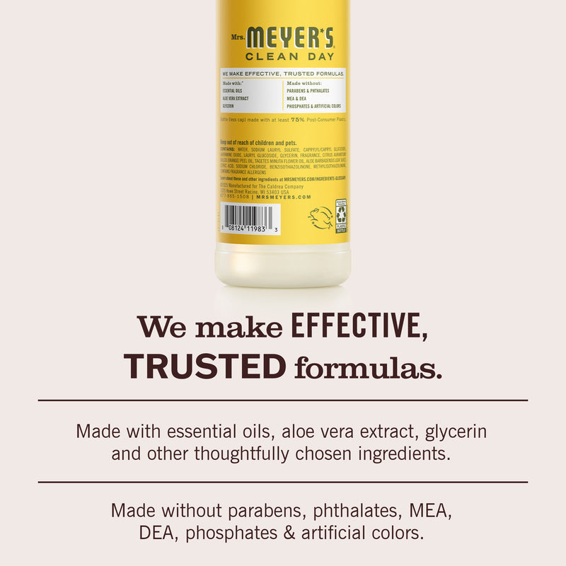 Mrs. Meyer's Dandelion Dish Soap 3-count bundle