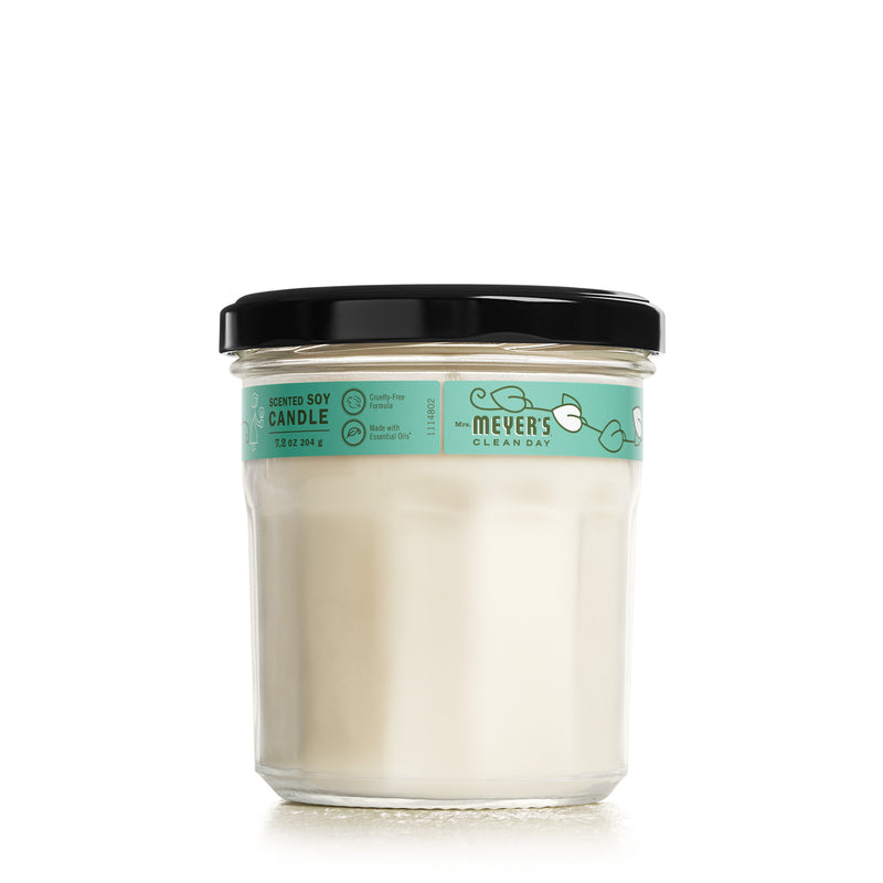 Mrs. Meyer's Basil Soy Candle Large