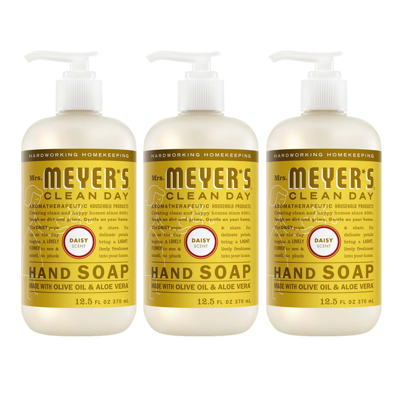 Mrs. Meyer's Daisy Liquid Hand Soap 3-count Bundle 