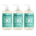 Mrs. Meyer's Mint Liquid Hand Soap 3-count Bundle 