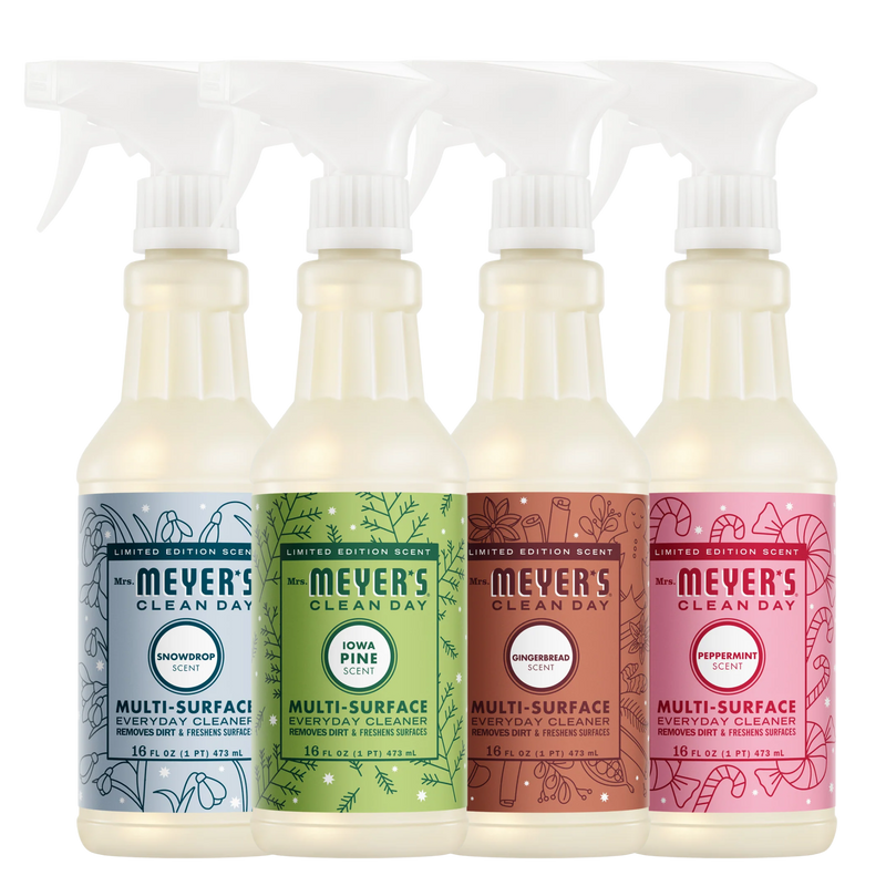 Mrs. Meyer's Holiday Seasonal Multi-Surface Everyday Cleaner Collection