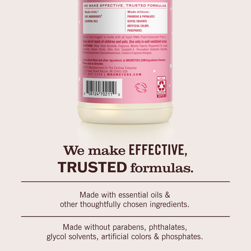 Mrs. Meyer's Peppermint Multi-Surface Everyday Cleaner 3-count Bundle